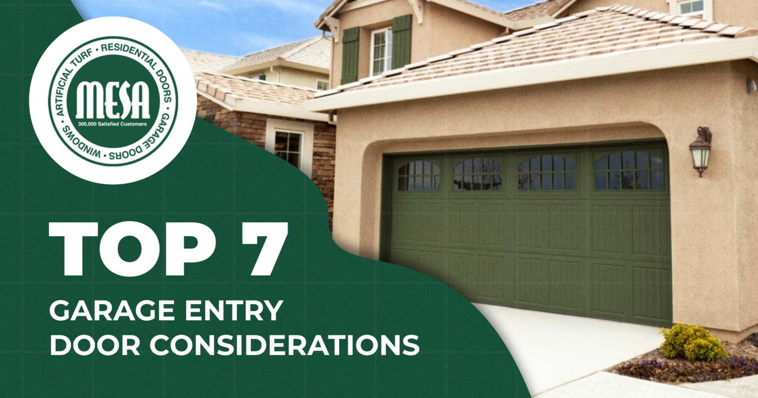 Top 7 Garage Entry Door Considerations Mesa Garage Doors