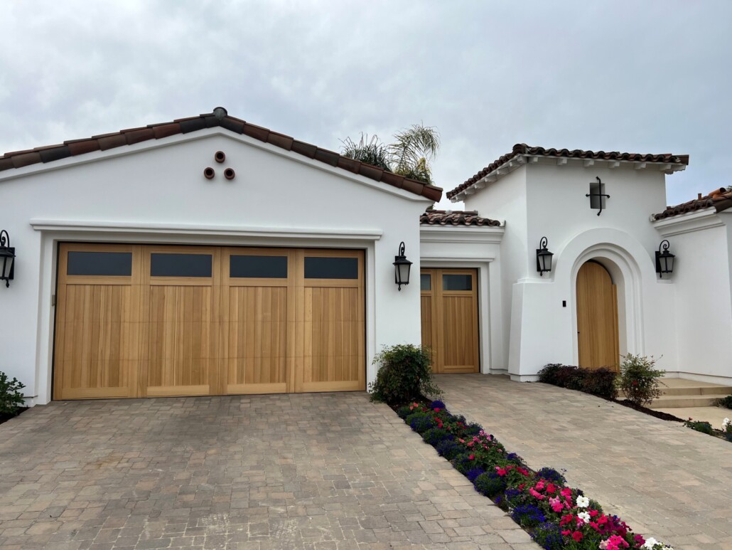 wood garage doors