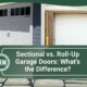 Sectional vs. Roll-Up Garage Doors: What’s the Difference?